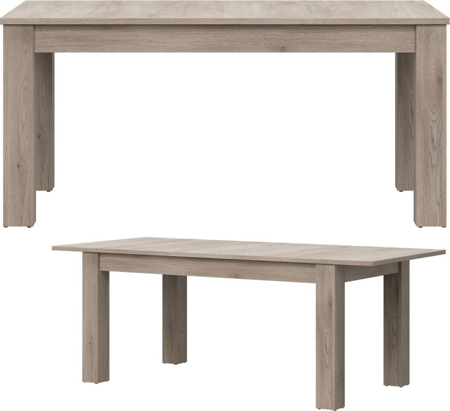 BogFran Stół rozkładany prostokątny do jadalni i salonu Dąb Cremona ASTON ST10