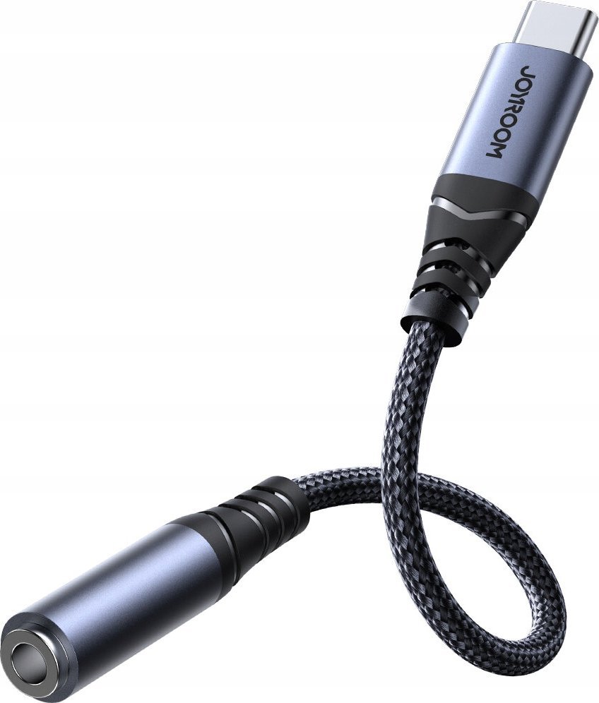 Adapter AV Joyroom Adapter DAC Joyroom SY-C01 USB-C do mini jack 3.5 mm - czarny