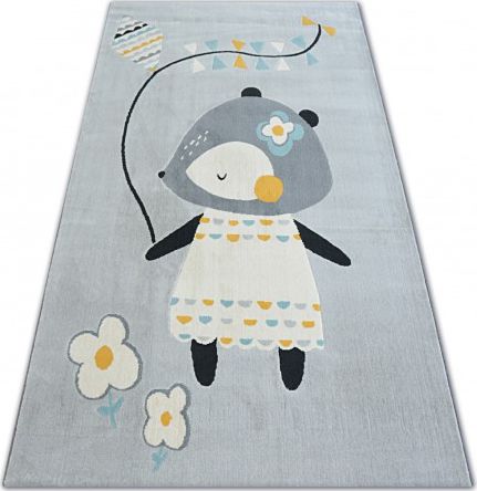 Dywany Łuszczów Dywan PASTEL 18403/052 - MYSZKA szary, 120x170 cm