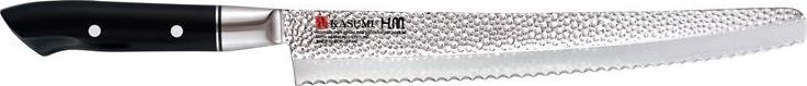 Kasumi Nóż do chleba kuty VG10 HM dł. 25 cm młotkowany