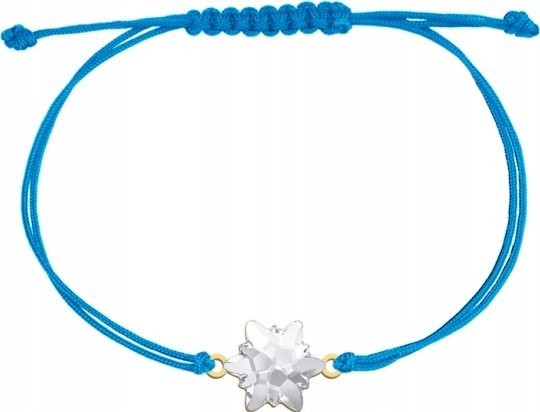 Radziszewska Jewellery Bransoletka Srebrna Płatek Śniegu Kryształowy Boże Narodzenie