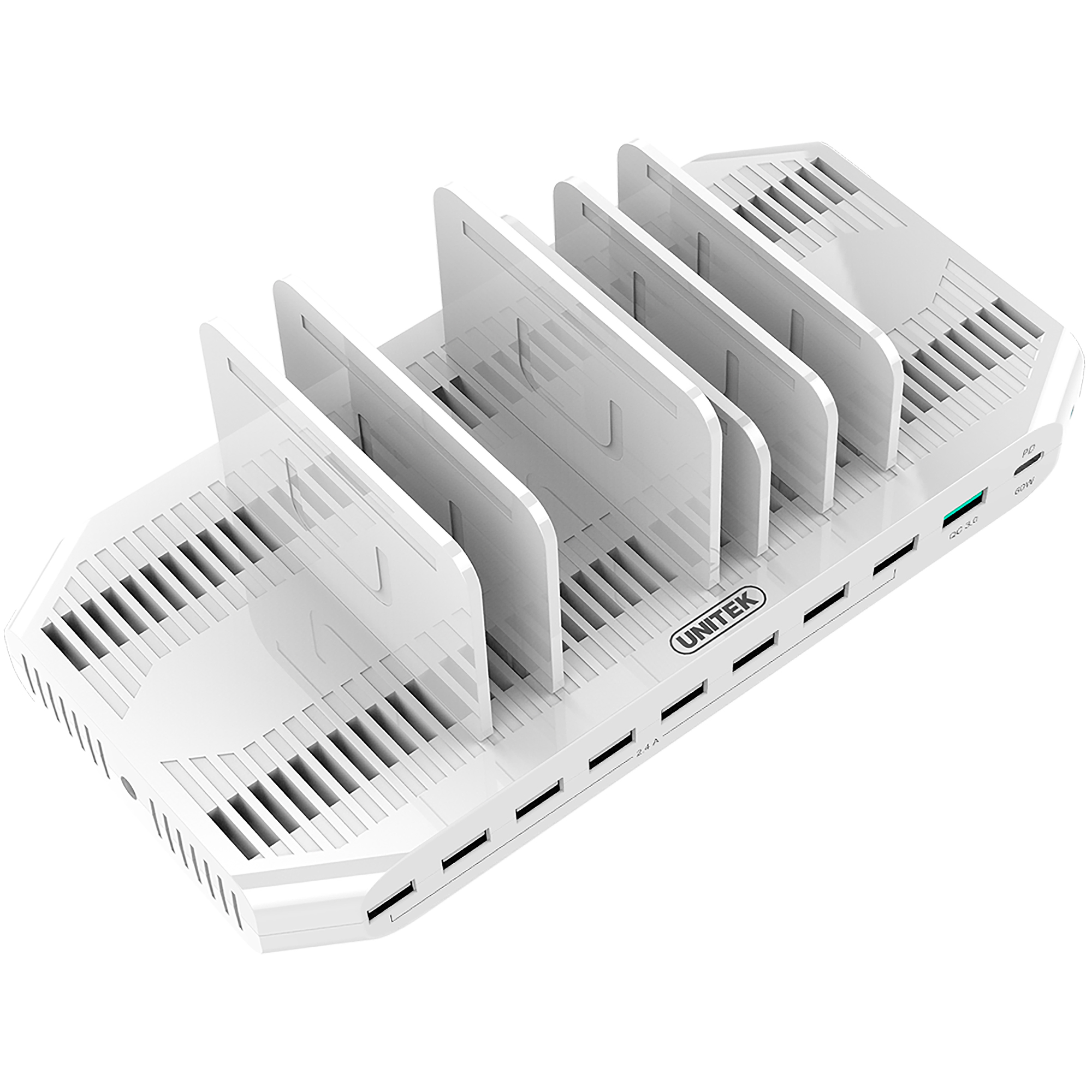 Ładowarka Unitek Y-2190 10x USB-A 2.4 A (Y-2190)