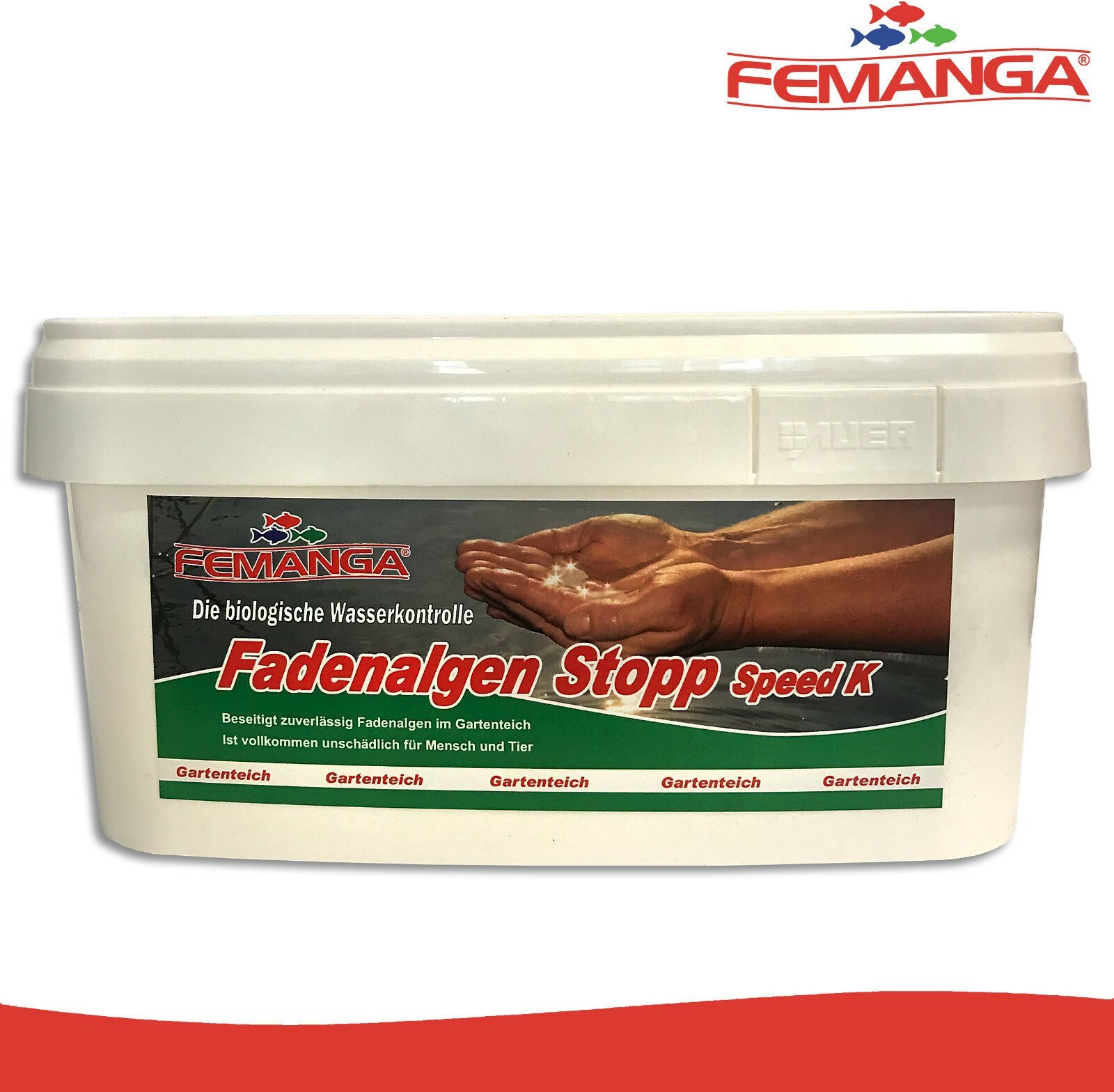 Femanga, Fadenalgen Stopp Speed K, �rodek zwalczaj�cy glony nitkowate w oczku wodnym, 2500g