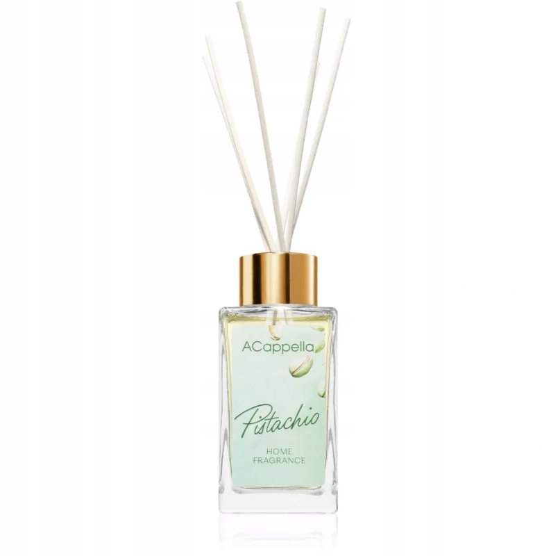 Home fragrance with sticks ACAPPELLA PISTACHIO, 120 ml