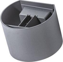 Kinkiet Azzardo Kinkiet LETICIA 2 LED dark grey (AZ 2189 | GW-A310-DGR) - AZZARDO