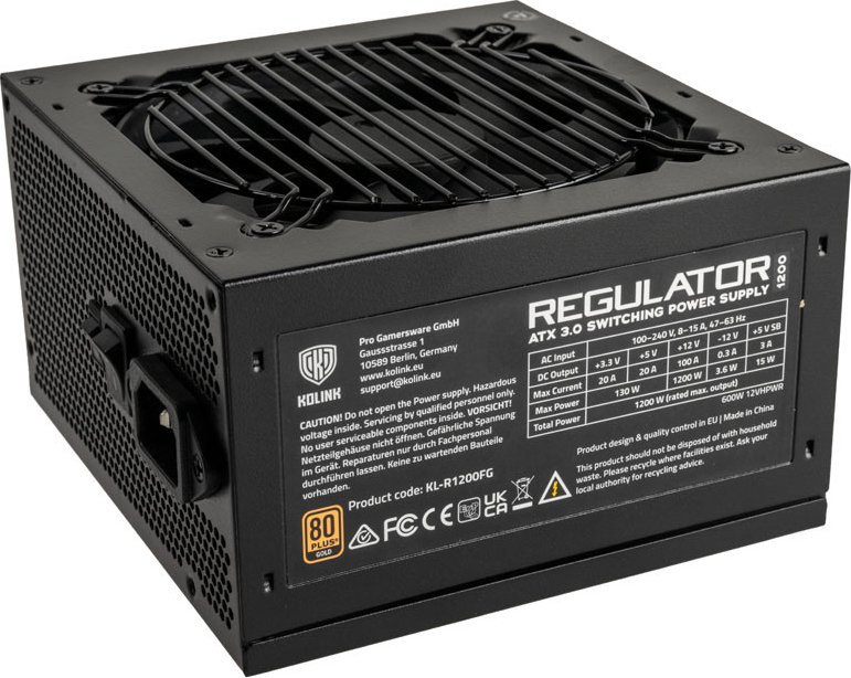 Zasilacz Kolink Regulator 1200W (KL-R1200FG)