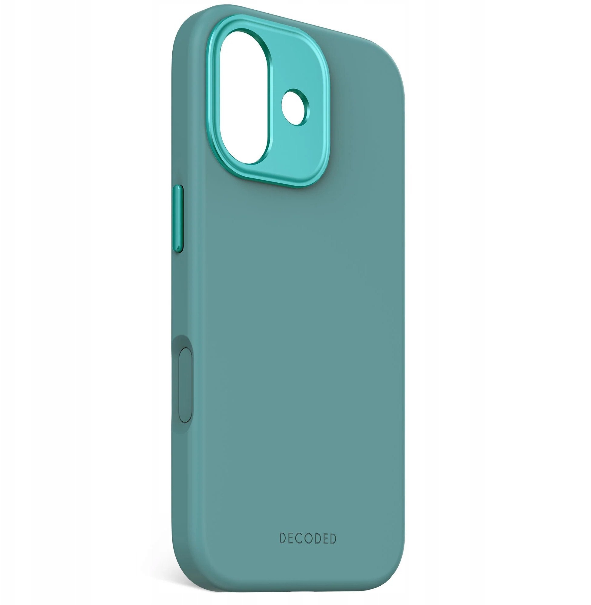 Decoded AntiMicrobial Silicone Backcover - silikonowa obudowa ochronna do iPhone 17 kompatybilna z MagSafe retro blue
