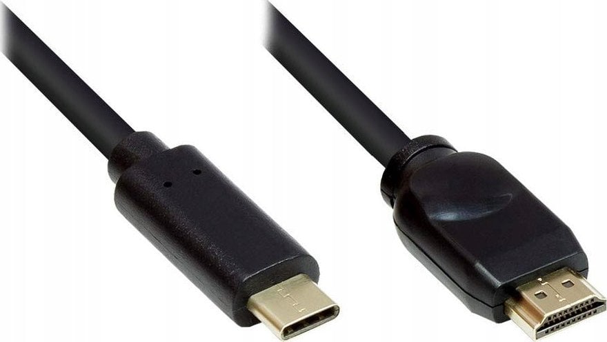 Alcasa Alcasa GC-M0104 adapter kablowy 10 m USB Type-C HDMI Typu A (Standard) Czarny