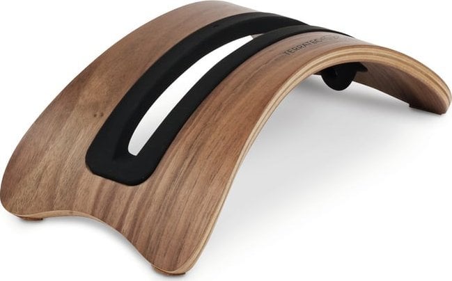 Stojak TerraTec TERRATEC Tabletständer Holzzwei braun Echtholz