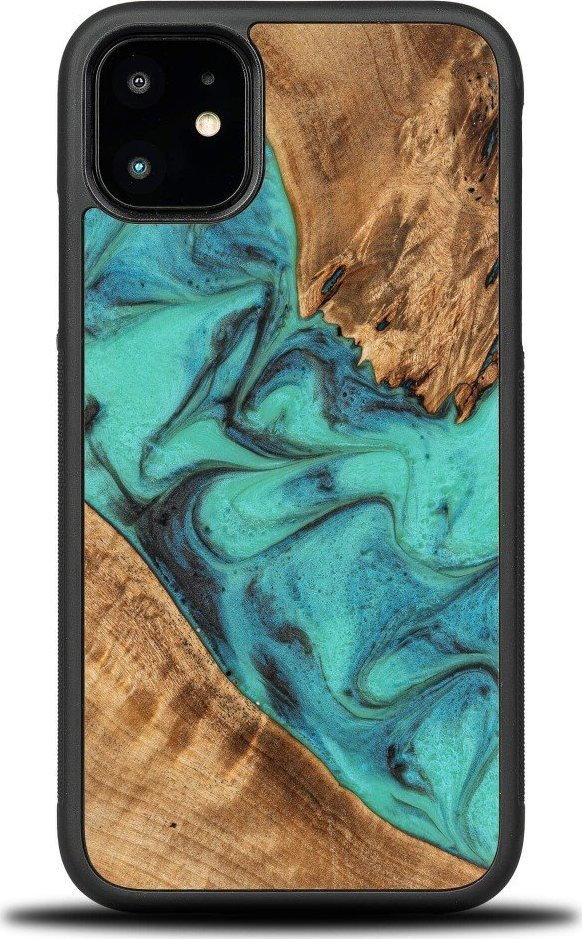 BeWood Etui Bewood Unique na iPhone 11 - Turquoise