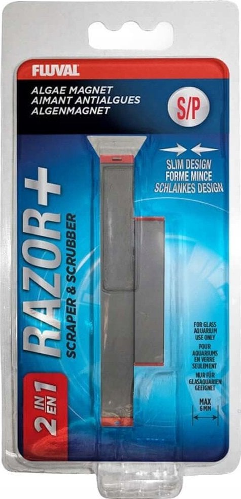 Aquael Czyścik magnetyczny Razor+ 2w1, S