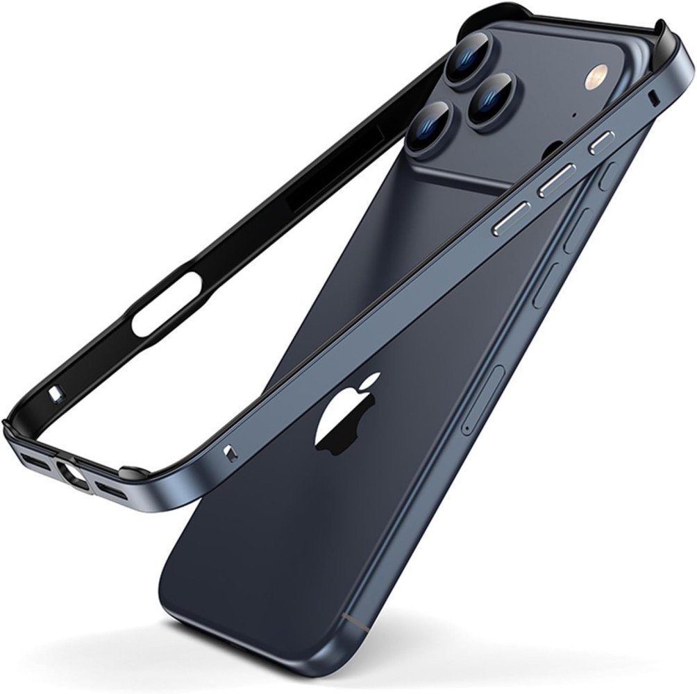 SUPERO Etui Slim Bumper do iPhone 17 Pro, niebieskie