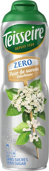 Teisseire Syrop koncentrat kwiat bzu Zero cukru 600ml - Teisseire