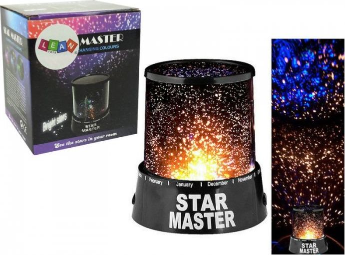 Lean Sport Projektor rzutnik planet lampka nocna na baterie