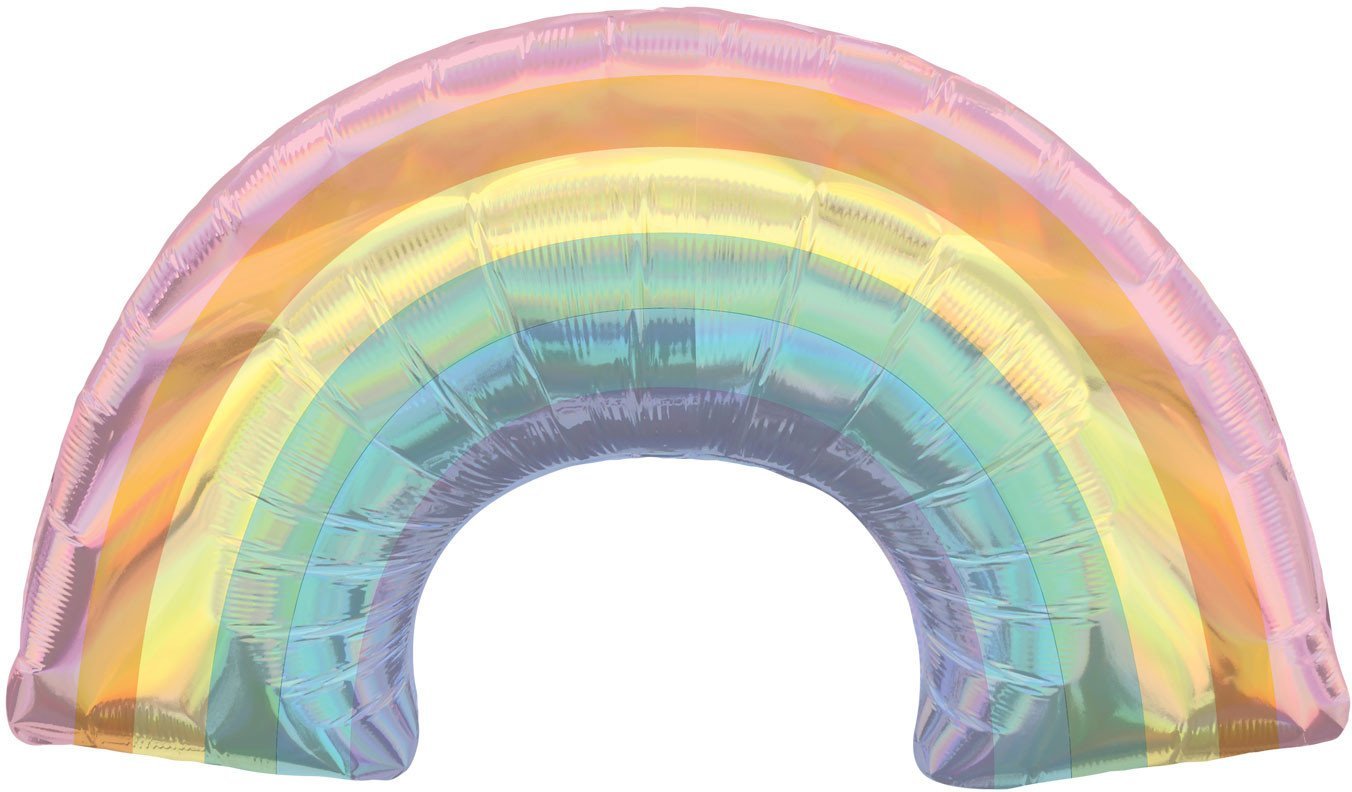 Balon foliowy Holo pastel rainbow