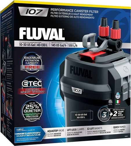 Fluval Filtr zewnętrzny 107
