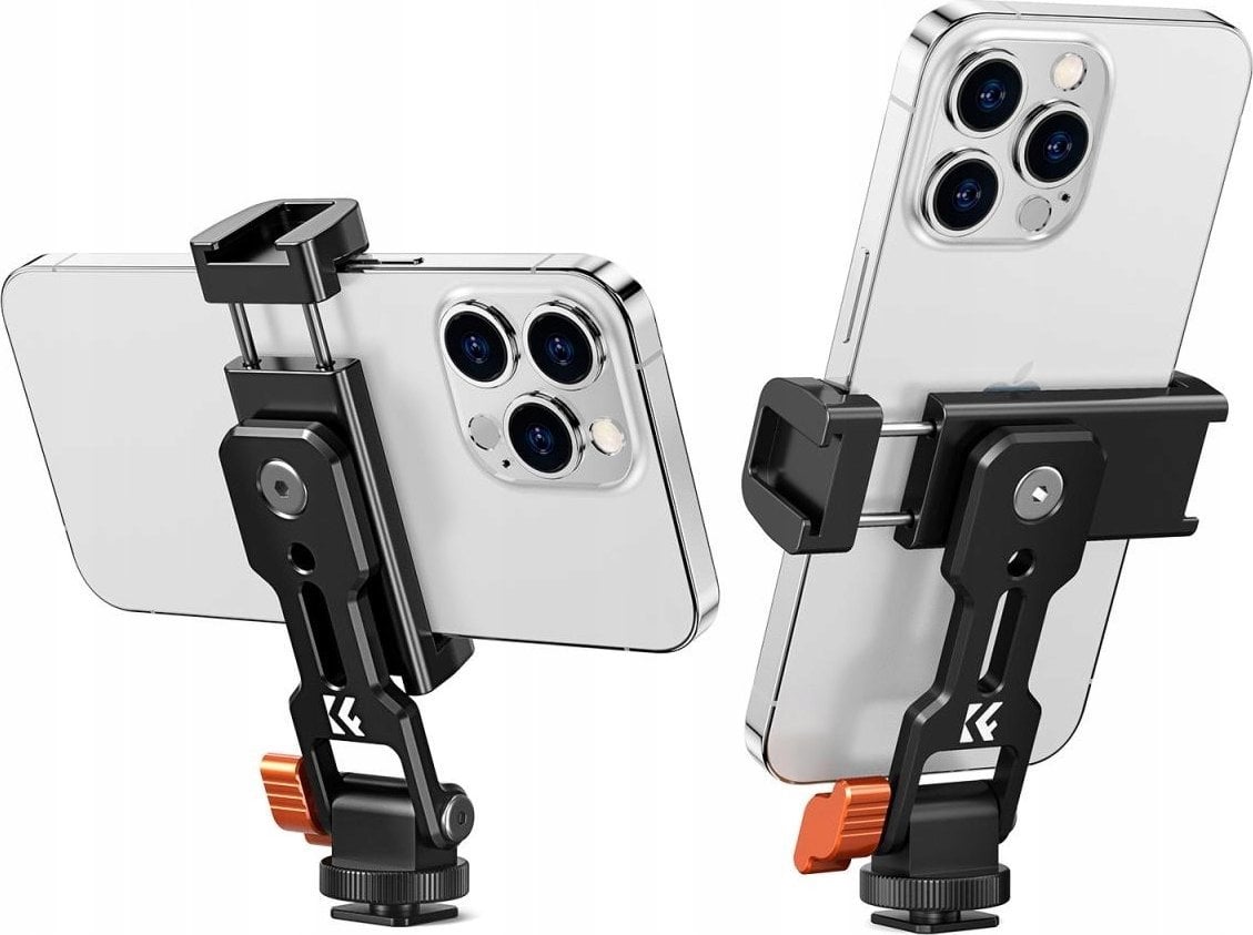 Statyw Kf Uchwyt Statywowy Na Statyw 1/4"" Iso Na Telefon Smartfon Obrotowy Metal K&f / Kf31.094 / Ms18
