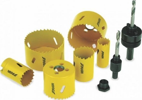 Dedra ZESTAW OTWORNIC BI-METALOWYCH 9 SZT.