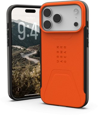 Urban Civilian MagSafe etui do iPhone 17 Pro Max kompatybilne (orange)