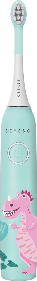 Szczoteczka Seysso Kids Dinosaur Coral Zielona