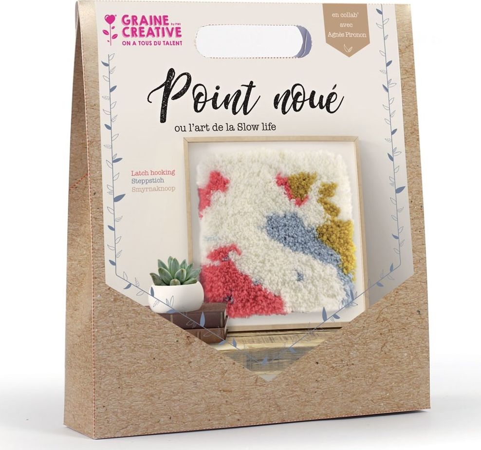 Graine Creative Zestaw do techniki Latch Hook