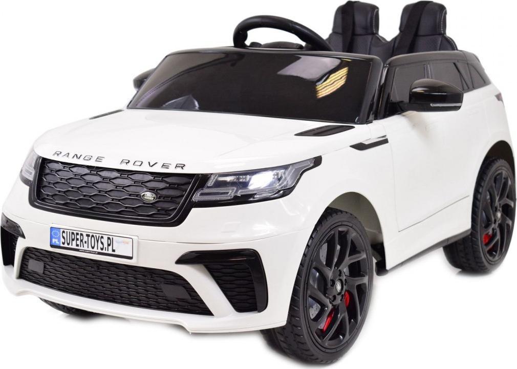Super-Toys AUTO NA AKUMULATOR LAND ROVER VELAR, MIĘKKIE SIEDZENIE, MIĘKKIE KOŁA/QY2088