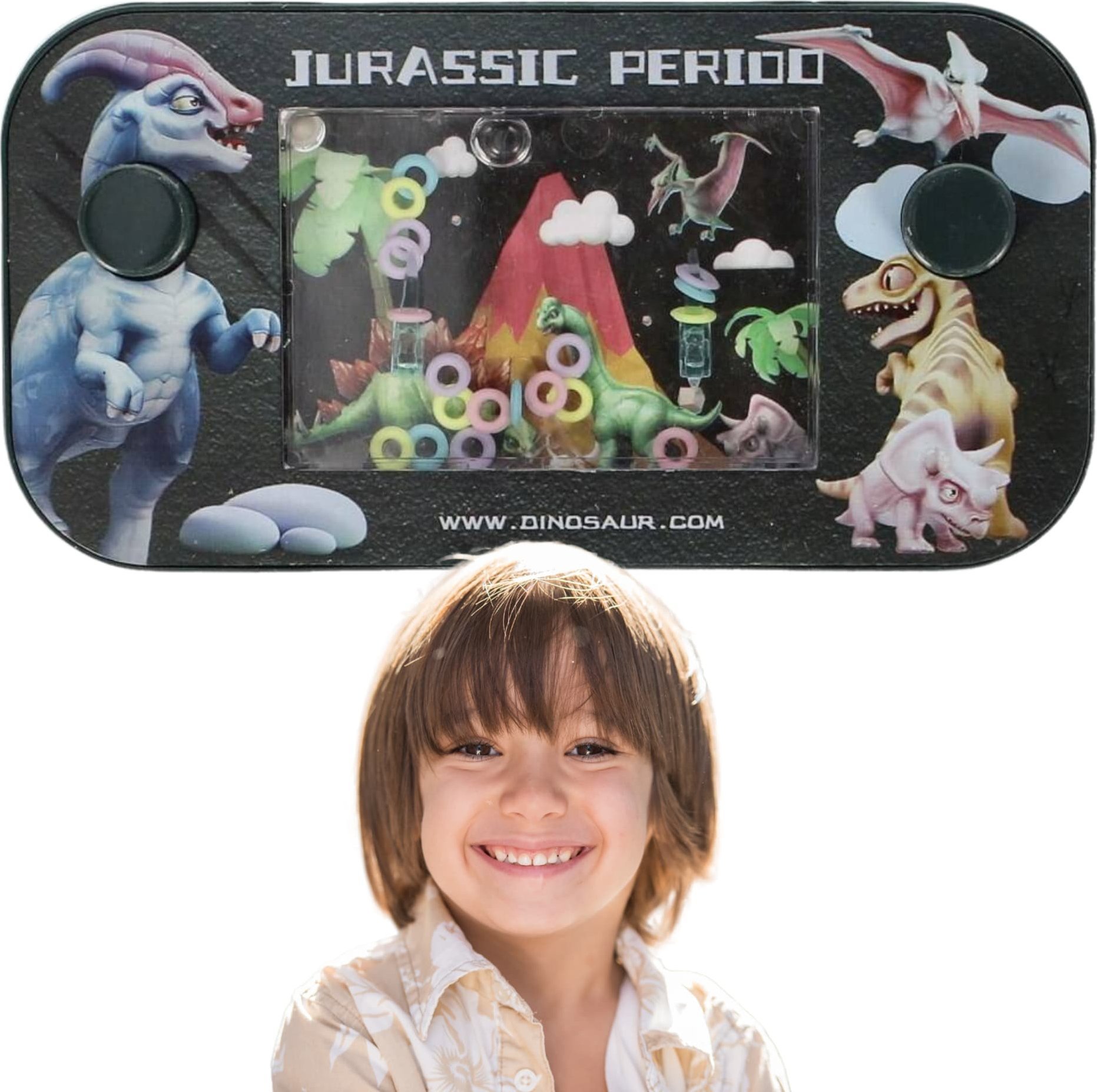 Mega Creative GRA WODNA DINO 15X8X2 MIX4 MC DISP 24/96/192