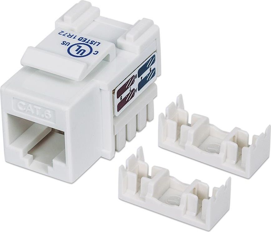 Intellinet Network Solutions MODUŁ KEYSTONE RJ45 UTP CAT6 BIAŁY