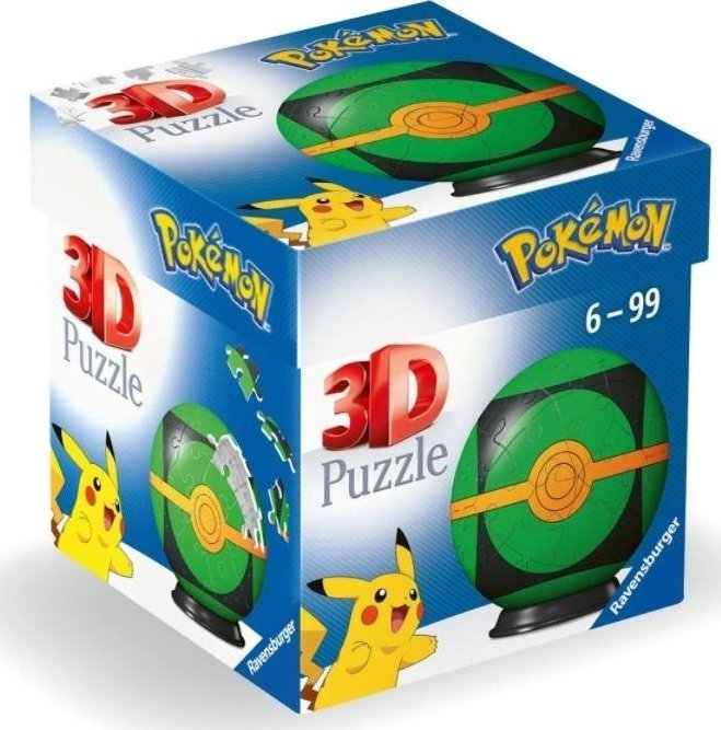 Puzzle 3D Kula: Pokemon Repeat Ball