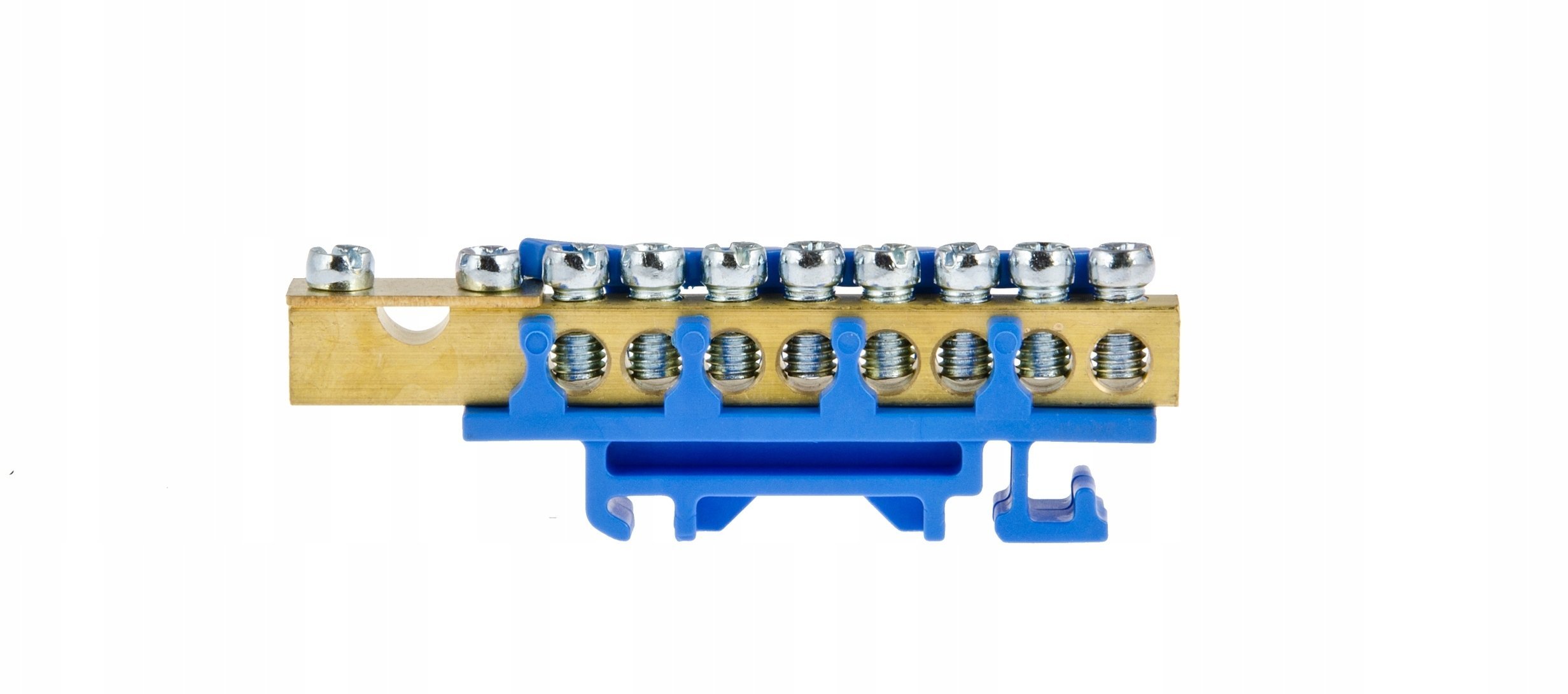 Listwa zaciskowa 8X16 mm2,1x35mm2 - Niebieska ENE-00536