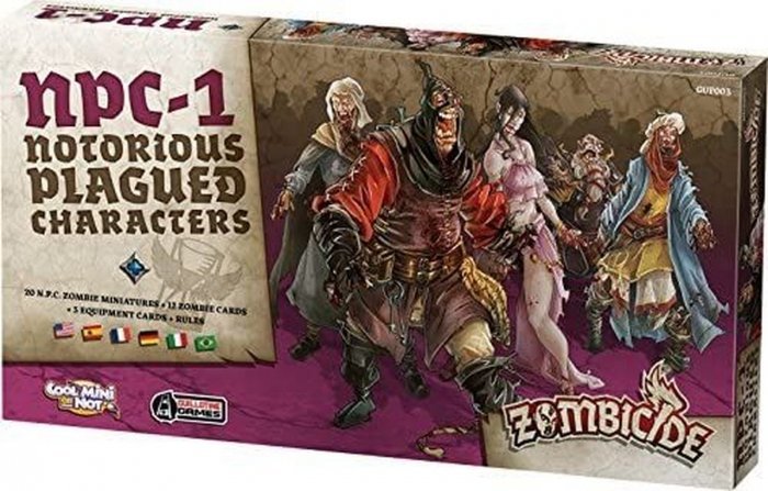 Portal Games Dodatek do gry Zombicide: NPC-1 - Notorious Plagued Characters