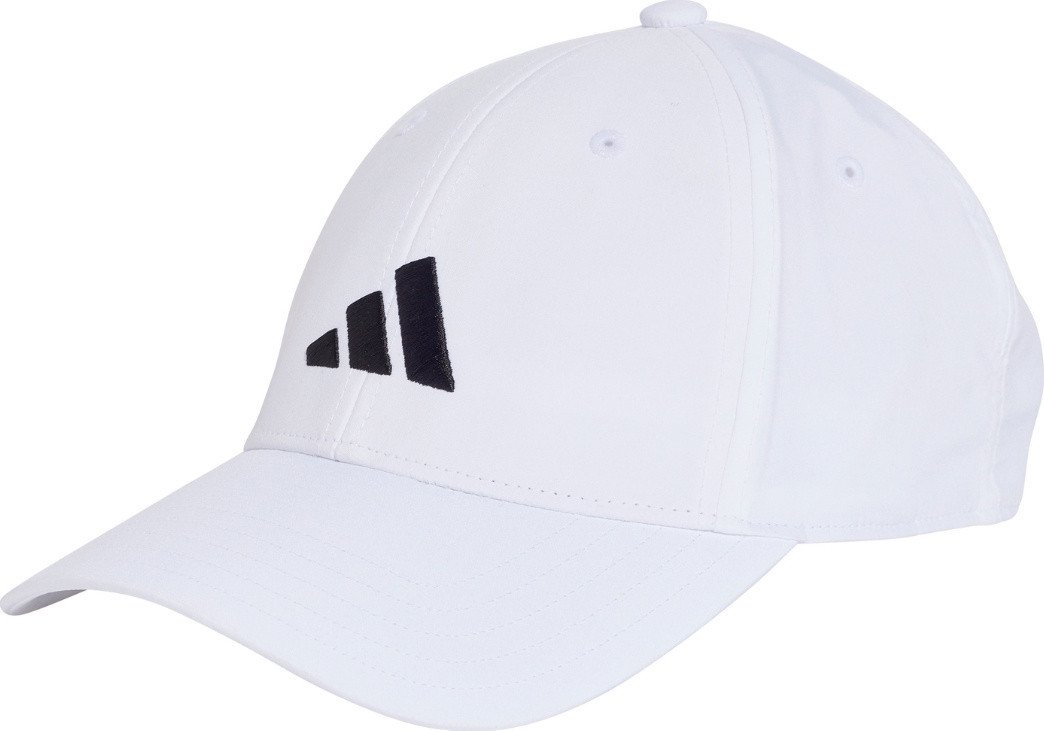 Czapka z daszkiem adidas New Logo Embroidered Baseball biała JN6590 Dorośli M/L