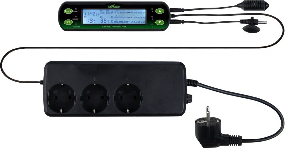Trixie Termostat/Hygrostat cyfrowy, dwa obwody