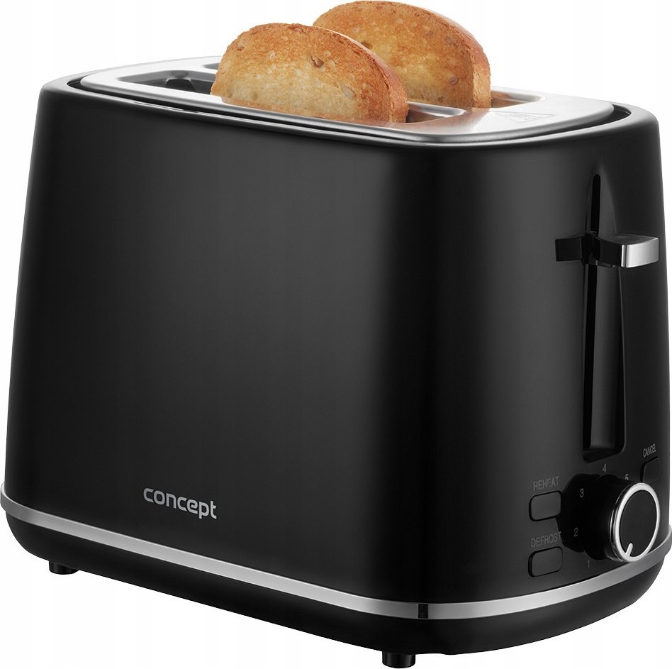 Toster Concept Toster Concept czarny, TE2075
