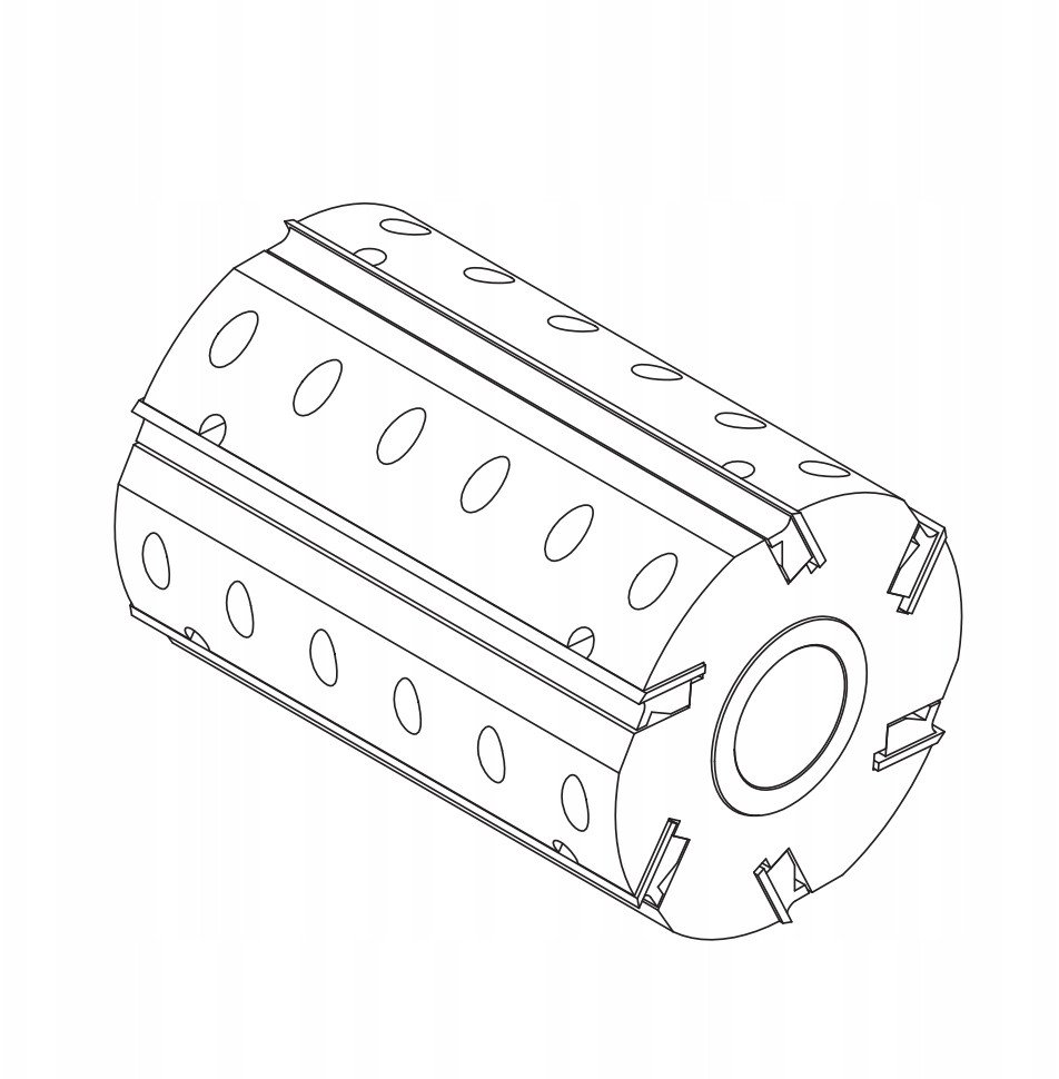 Nóż HW CG01MFX310 50X5,5X1,1-35°