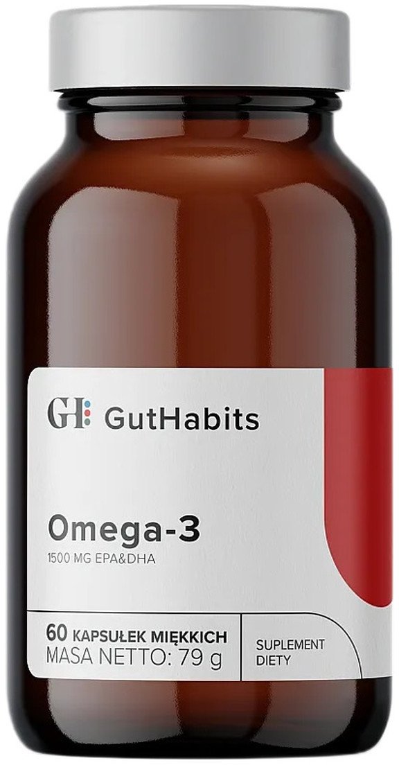 GUT HABITS_Omega-3 suplement diety 60 kapsułek