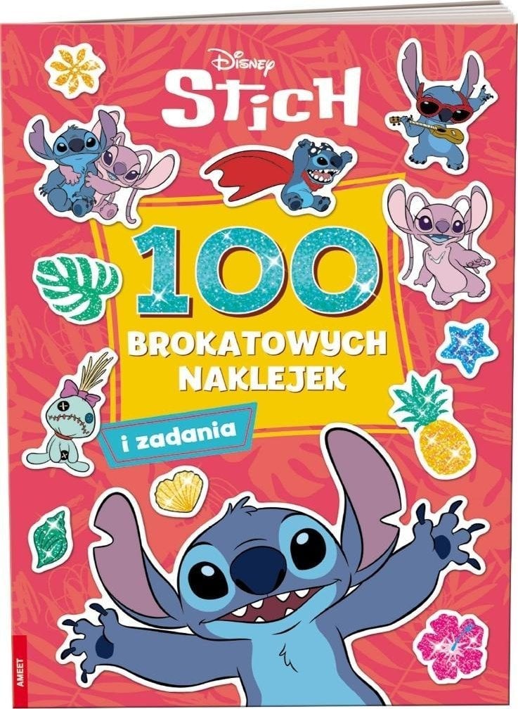 Stich. 100 brokatowych naklejek
