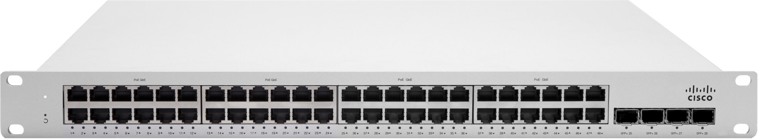 Cisco Meraki MS250-48 Zarządzany L3 Gigabit Ethernet (10/100/1000) 1U Szary