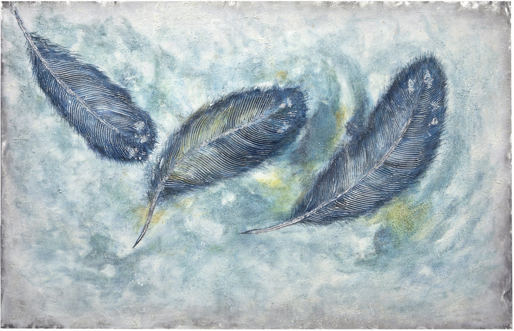 Obraz na płótnie 100x150 cm Egzotyczne pióra