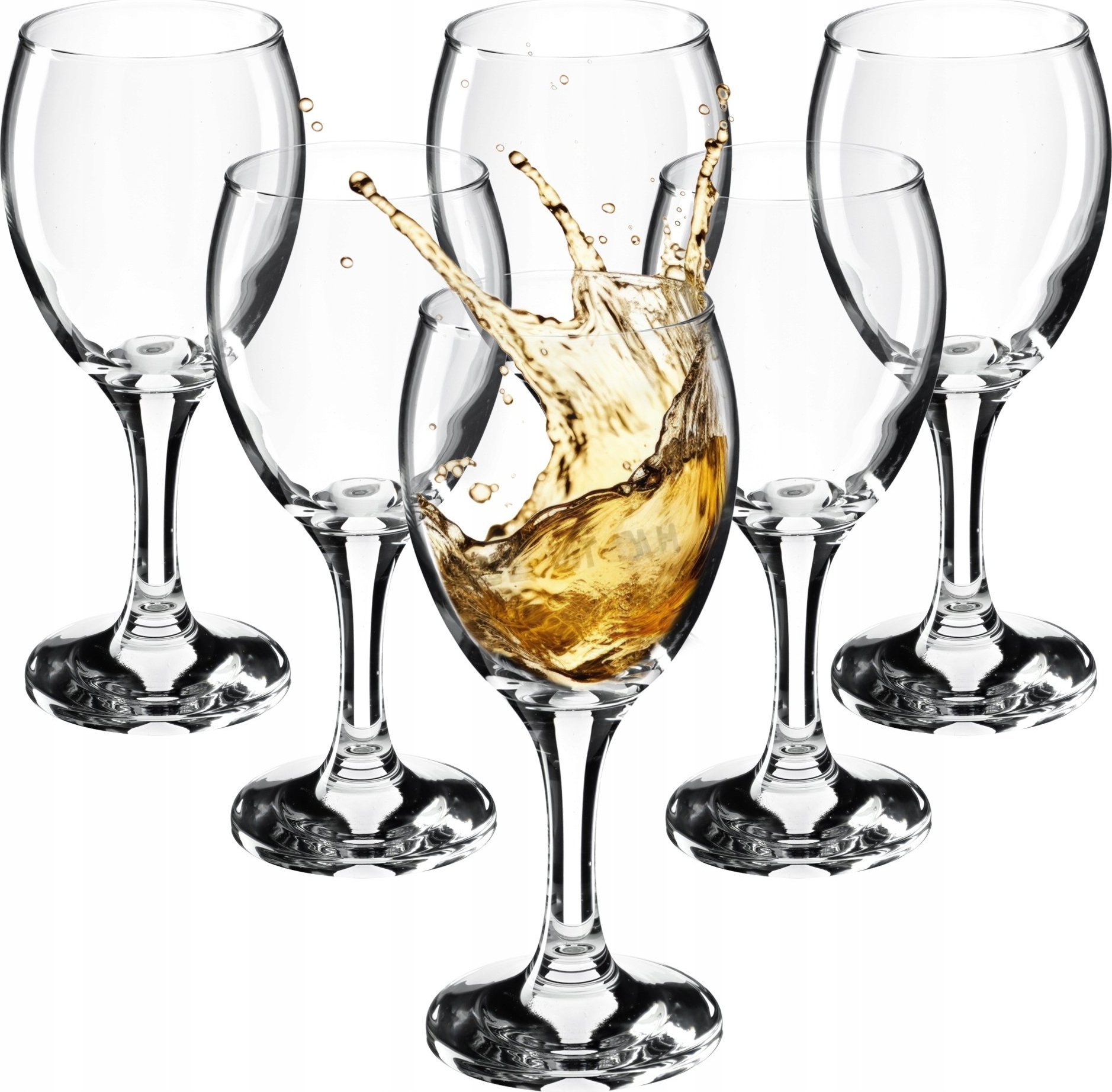 Kadax KADAX Kieliszki Do Wina Białego 245ml Zestaw 6szt