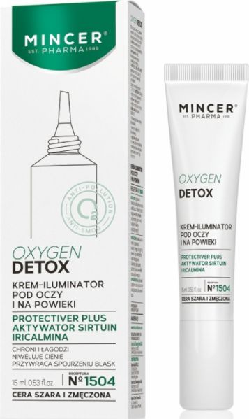 Mincer Oxygen Detox Delikatny krem pod oczy i na powieki 15 ml