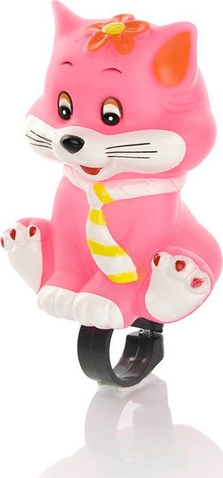 Verso Sygnał rowerowy na kierownicę 61-23 różowy kotek Uniwersalny