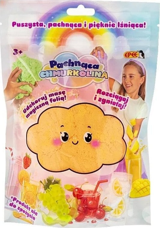 Chmurkolina pachnąca z magiczną folią pomarańczowa