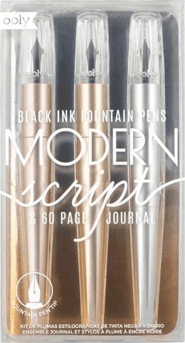 Kolorowe Baloniki Pióra wieczne + notes 4 elementy