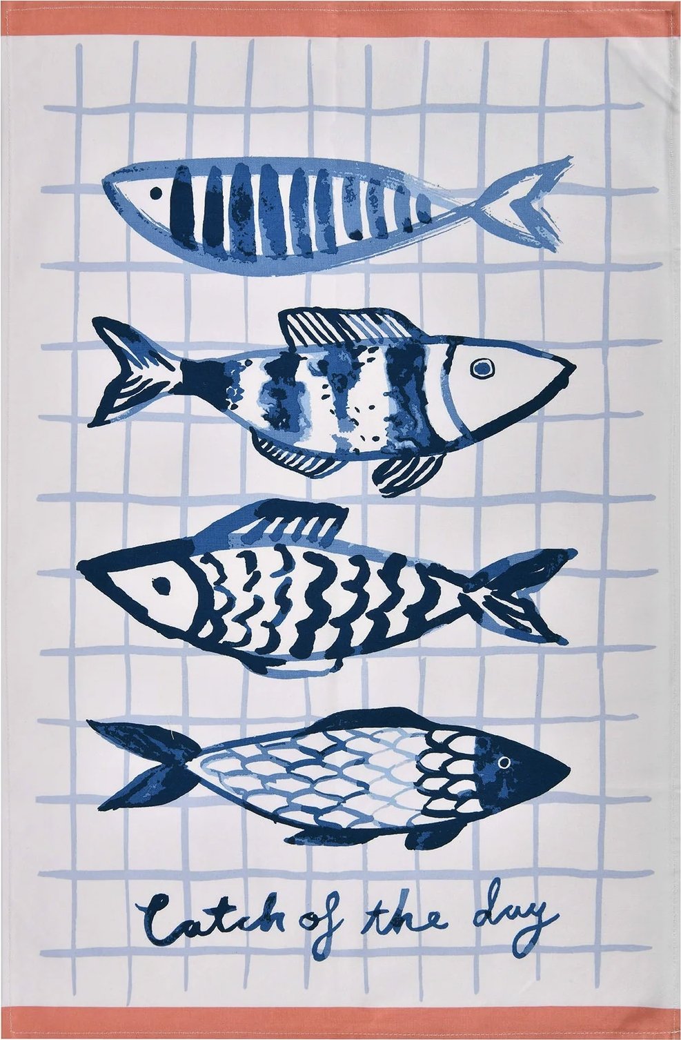 Ściereczka kuchenna 48x74 cm Catch of the Day Tea 022CHDYFS