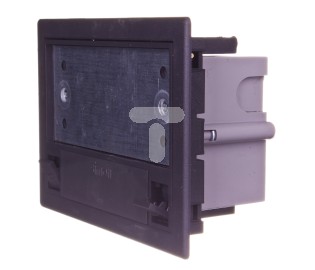 Kontakt-Simon Connect Puszka SF podłogowa pojedyncza 2x K45 gł. 70mm + SM102/9 szary grafit SF170/14