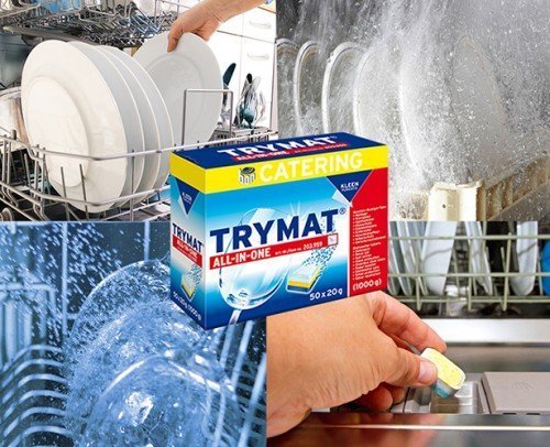 Kleen TRYMAT ALL-IN-ONE - wielofunkcyjne tabletki do zmywarek