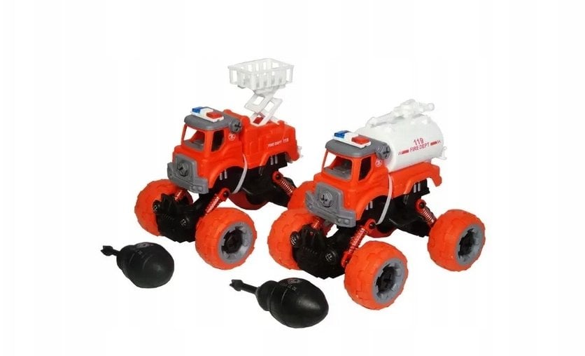 Pojazd straż pożarna do skręcania