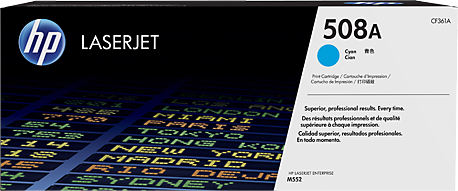 Toner HP 508A Cyan Oryginał (CF361A)