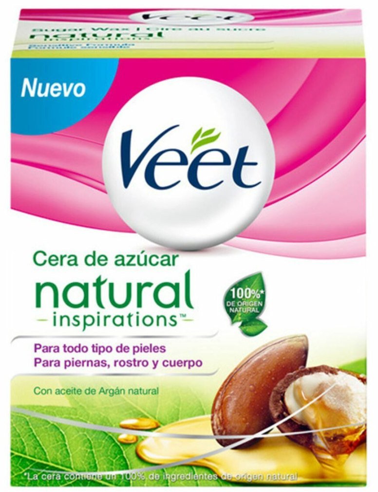 Krem do Depilacji Ciała Veet Cera Tibia Natural Olejek Arganowy Cukier 250 ml